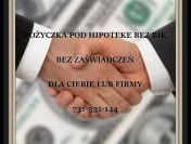 POZYCZKI POZABANKOWE POD HIPOTEKE ODDLUZENIOWO INWESTYCYJNE nawet na 5 lat