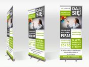 Ścianka wystawiennicza / Roll up / X-baner / Stoisko / PROJEKT / DRUK
