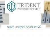 Noże do gilotyny produkcji Strojarne Piesok: CNTA 3150/10