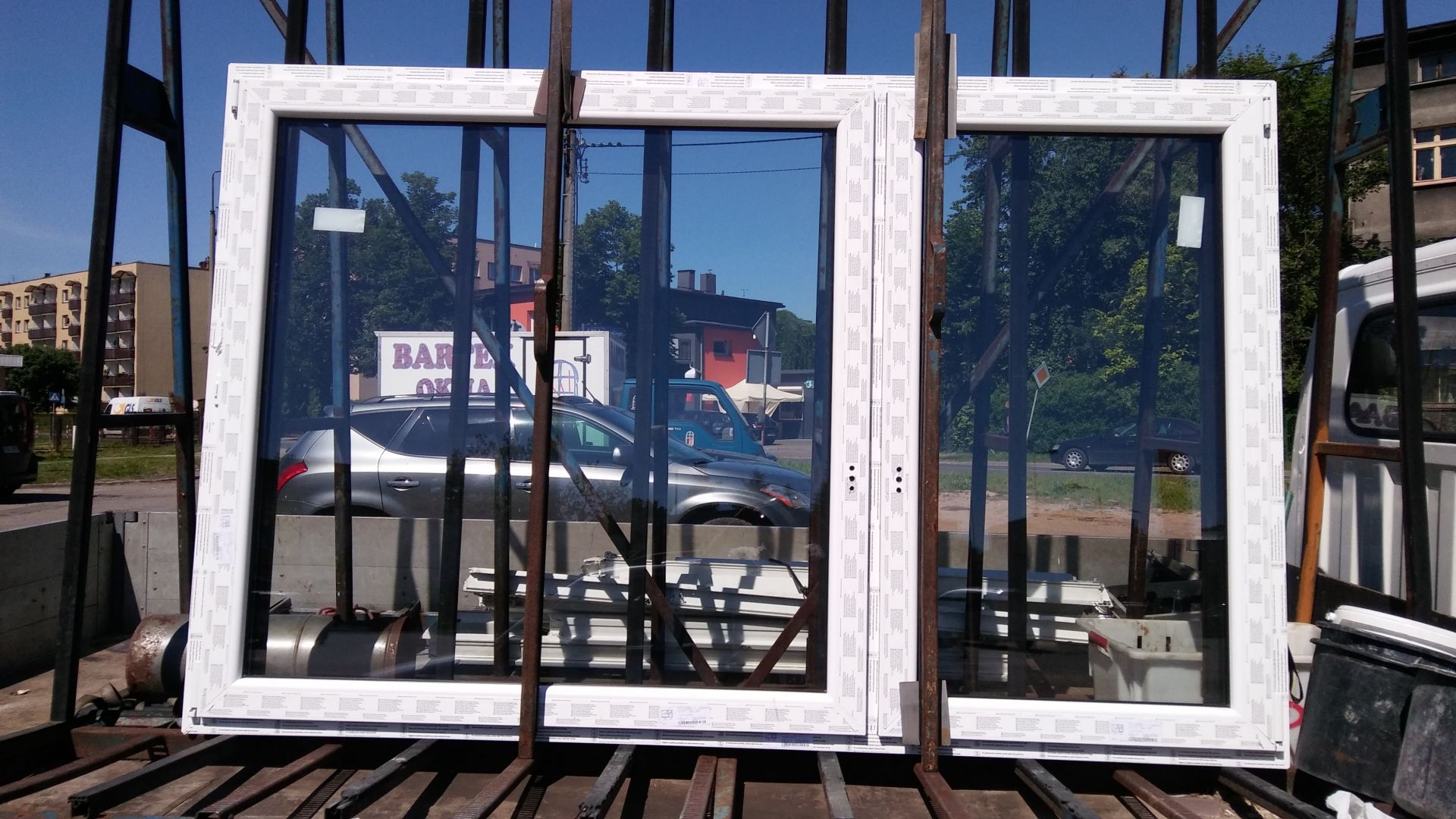 okna PCV nowe białe rabat do 50% Śląsk Knurów - Zdjęcie 1