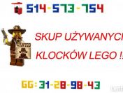 kupię uźywane klocki LEGO w cenie 30-35zł za kg