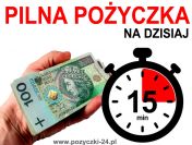 Skorzystaj z pilnej pożyczki na dzisiaj!