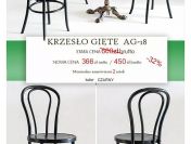 Krzesła gięte restauracyjne