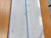 Cokół marmurowy CARRARA BIANCO wys. 8 cm