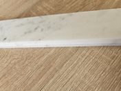 Cokół marmurowy CARRARA BIANCO wys. +/- 4,7 cm