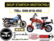 SKUP STARYCH ZABYTKOWYCH MOTOCYKLI MOTOROWERÓW MOTORÓW MOTORY PRL DOJEŻDŻAMY
