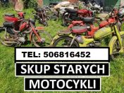 Kupię stare, zabytkowe motocykle: OSA, WSK, WFM, JAWA, MOTORYNKA! Całą kolekcję!