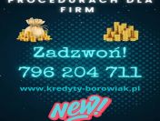 KREDYT DLA FIRM DO 80 000 PLN NAWET PRZY STRACIE!