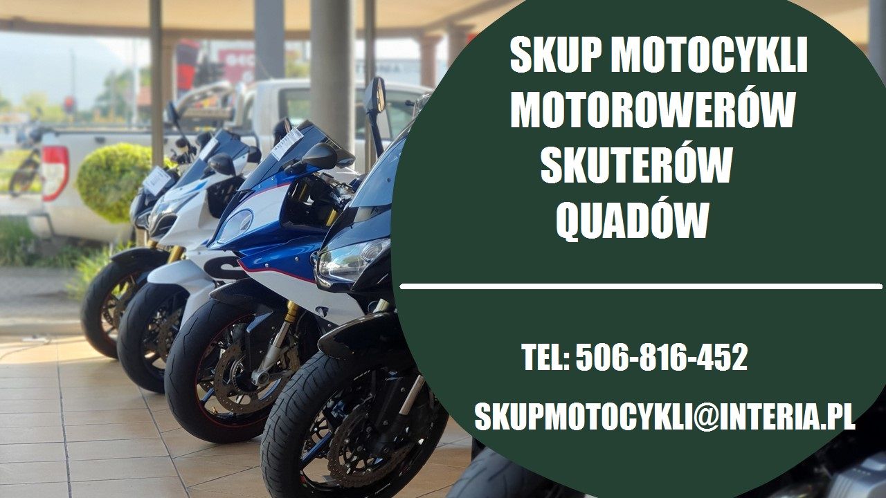 SKUP MOTOCYKLI SKUTERÓW MOTOROWERÓW QUADÓW Katowice - Zdjęcie 1