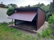 Garaż Blaszany na budowę|Blaszane|Wiata|Hala|Blaszak|Schowek| -ESSTAL