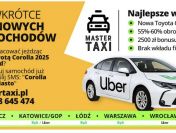 Praca dla kierowcy K/M Taxi Bolt/Uber Nowe auta
