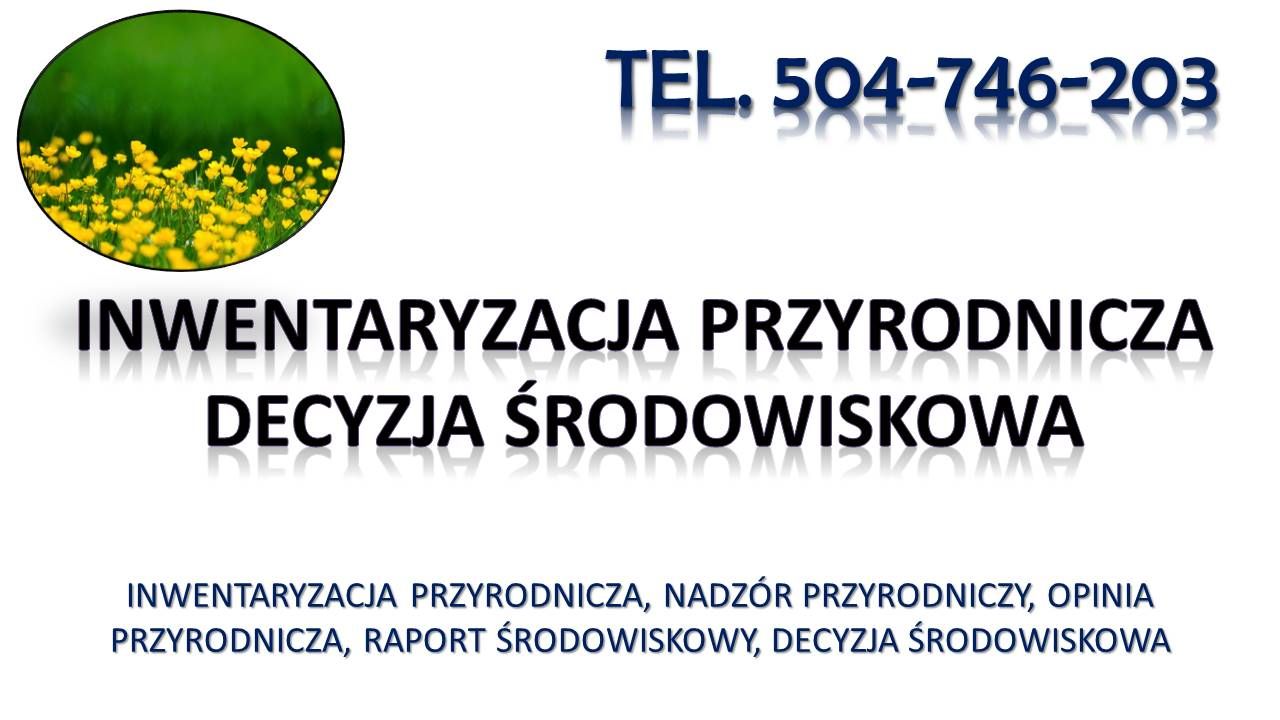 Wykonanie inwentaryzacji przyrodniczej do raportu środowiskowego. t 504-746-203  - Zdjęcie 1