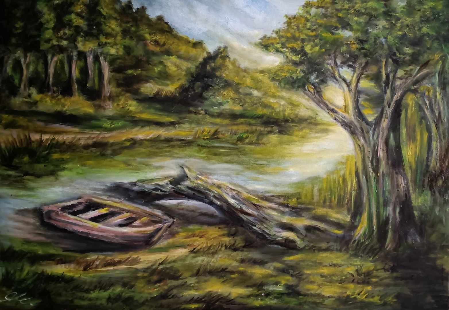 Pejzaże – malarstwo olejne na zamówienie Katowice - Zdjęcie 1