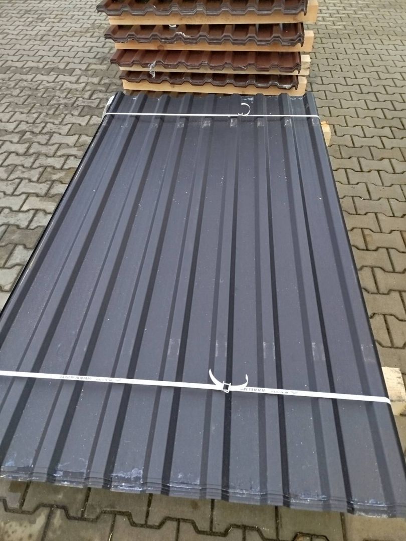 Blacha T-13/T-18 grafit. Paczki po 50 arkuszy. Sędziszów Małopolski - Zdjęcie 1