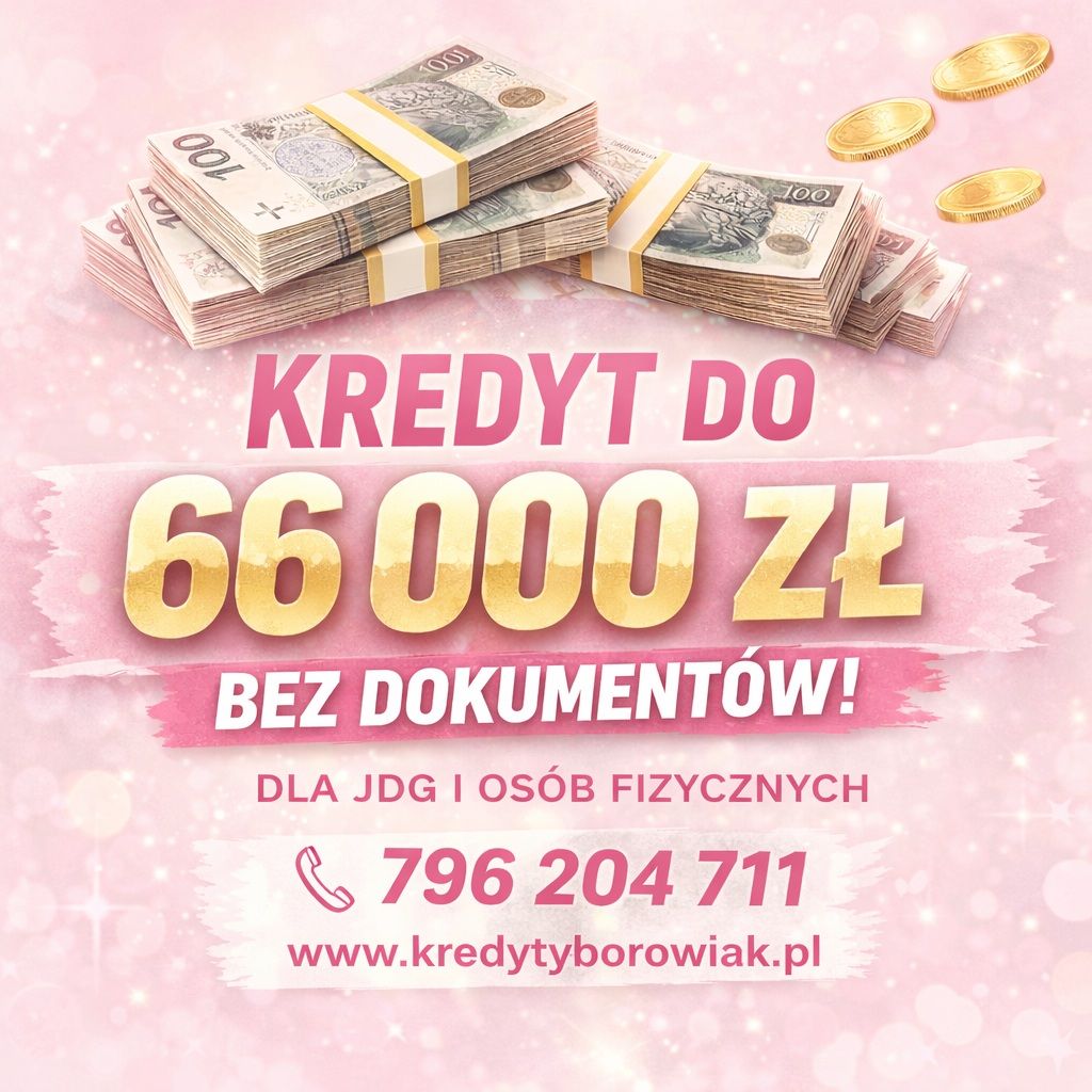 KREDYT DLA JDG I OSÓB FIZYCZNYCH BEZ DOKUMENTOWANIA DOCHODU! Katowice - Zdjęcie 1