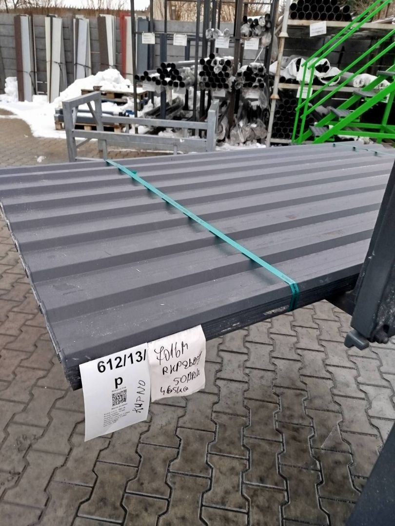 Blacha trapezowa T-18 w pakietach - HIT! Antracyt Matowy  - Zdjęcie 1