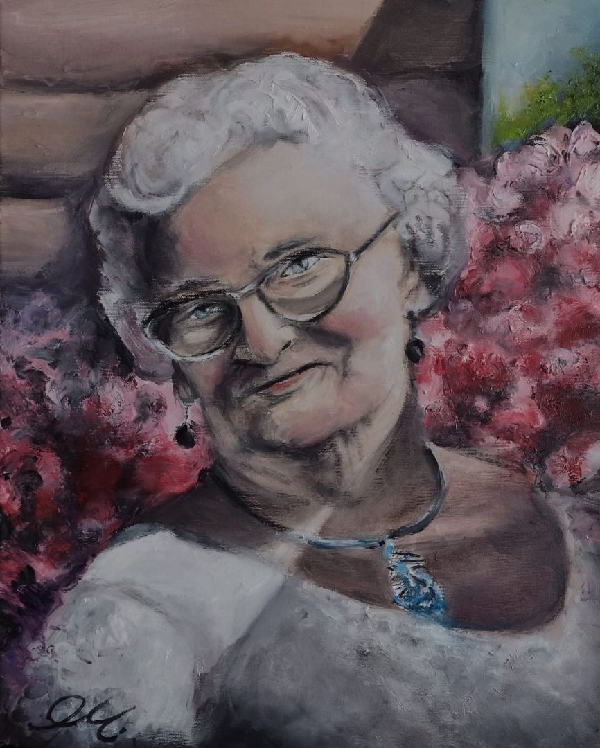 Portret olejny na płótnie na zamówienie Katowice - Zdjęcie 1