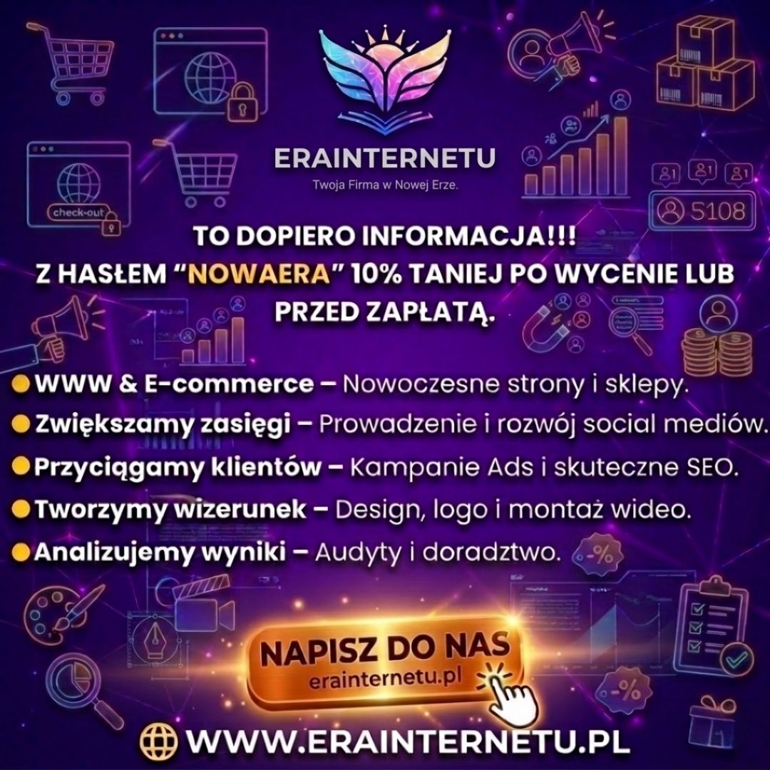 Twój biznes zasługuje na nowoczesną stronę! Projektowanie WWW i E-commerce Katowice - Zdjęcie 1