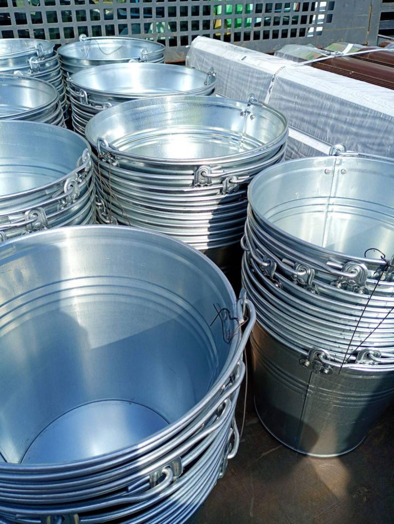 Tanie wiadra ocynkowane - 10L/12L/15L Sędziszów Małopolski - Zdjęcie 1