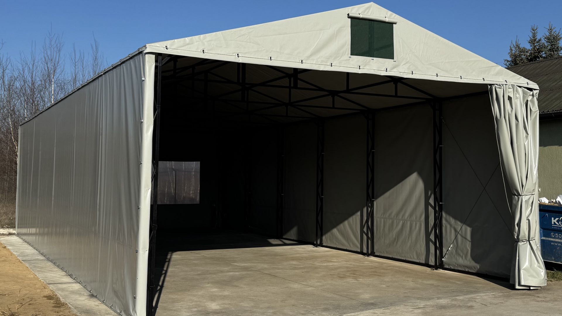 Hale namiotowe – szybka rozbudowa przestrzeni bez zbędnych formalności Olsztyn - Zdjęcie 1