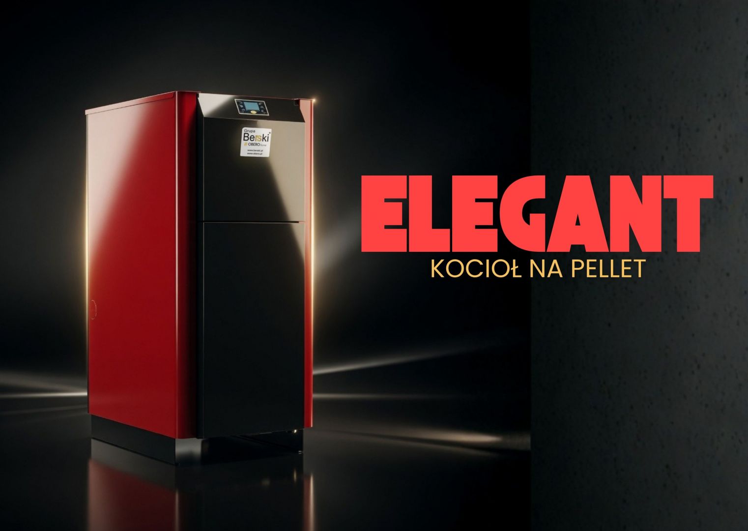 ELEGANT 27 kW - kocioł na pellet drzewny Brzeźnio - Zdjęcie 1