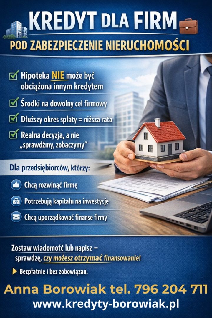 Masz firmę i wolną nieruchomość? Zamień ją na kapitał dla swojego biznesu! Katowice - Zdjęcie 1
