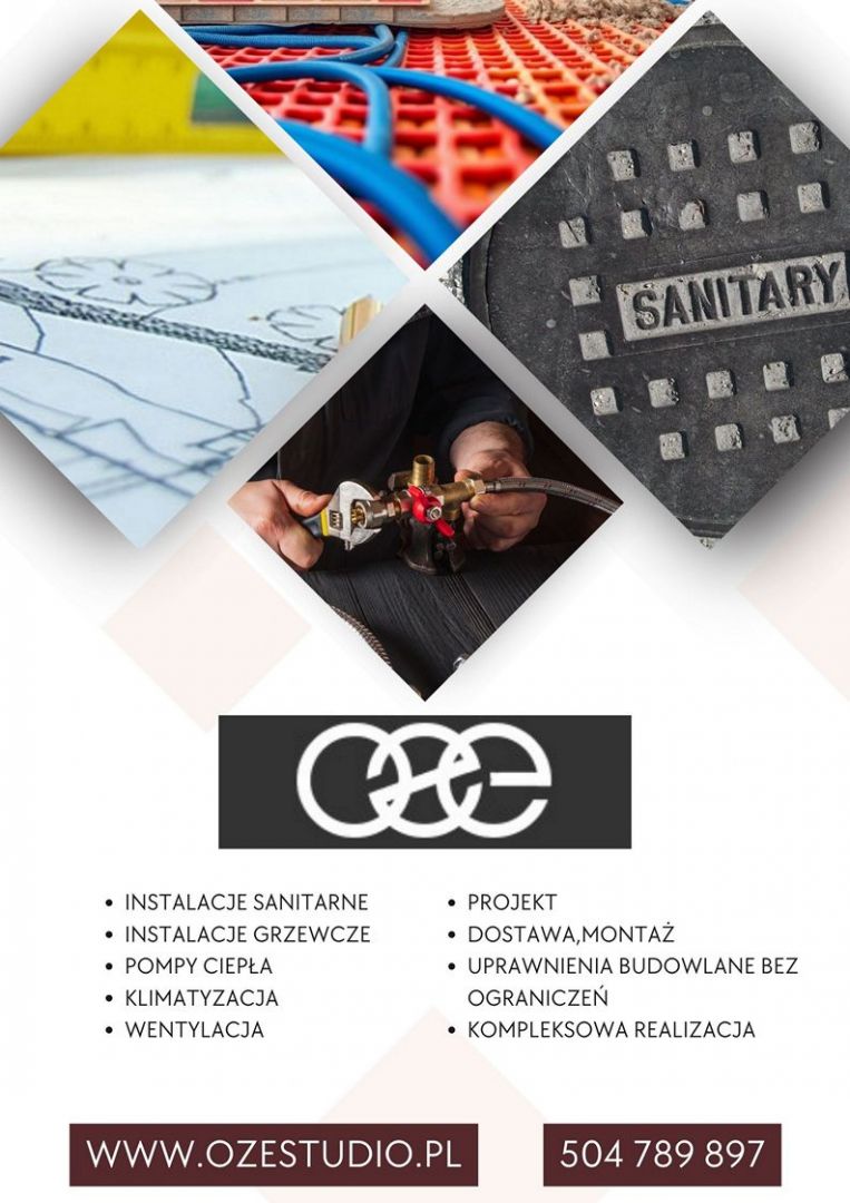MONTAŻ KLIMATYZACJI SERWIS OGRZEWANIE POMPY CIEPŁA OZE STUDIO PROJEKT Białystok - Zdjęcie 1
