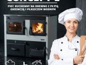 Piec kuchenny na drewno Concept 2 - 18 kW