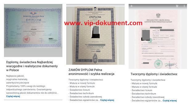 Oferujemy wykształcenie wyższe/średnie, dyplom, matura Katowice - Zdjęcie 1