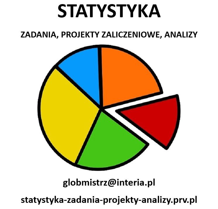 STATYSTYKA - ZADANIA, PROJEKTY ZALICZENIOWE, ANALIZY Katowice - Zdjęcie 1