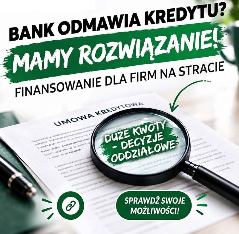 STRATA W PIT? NISKI DOCHÓD? BANK ODMÓWIŁ KREDYTU? TWOJA FIRMA NADAL MA SZANSĘ Katowice - Zdjęcie 1