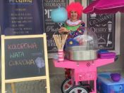 Wata cukrowa, popcorn, wynajem maszyny.