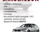 SKUP SAMOCHODÓW DO 20 000 PLN ! Skup aut całych i uszkodzonych ! 500-492-396